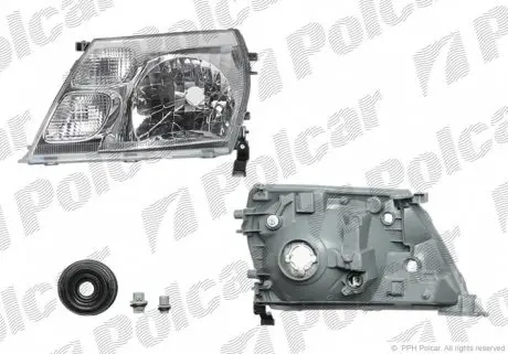 816709E Фара основна POLCAR підбір по vin на Brocar