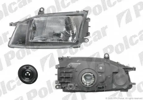 8166101E Фара основна POLCAR підбір по vin на Brocar