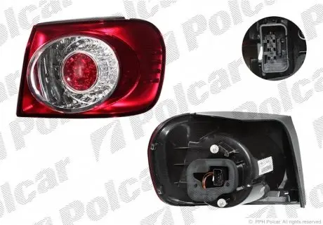 951988V Фонарь задний POLCAR подбор по vin на Brocar