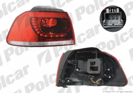 951888AE Ліхтар задній POLCAR підбір по vin на Brocar