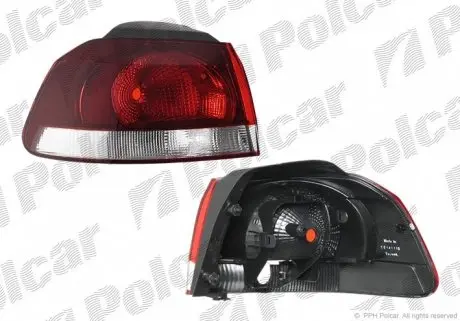 9518887E Фонарь задний POLCAR подбор по vin на Brocar