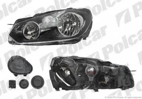 951810E Фара основна POLCAR підбір по vin на Brocar