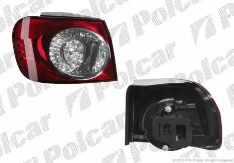 951587V Фонарь задний POLCAR подбор по vin на Brocar