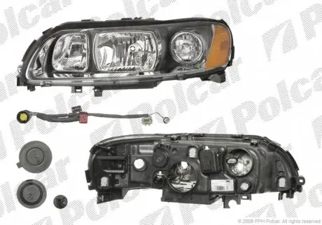 907310E Фара основная POLCAR подбор по vin на Brocar