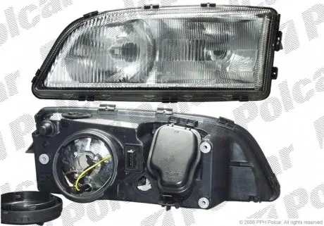 9070091E Фара основная POLCAR подбор по vin на Brocar