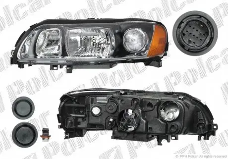 906109E Фара основна POLCAR підбір по vin на Brocar