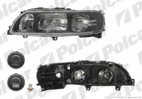 9060091E Фара основная POLCAR подбор по vin на Brocar