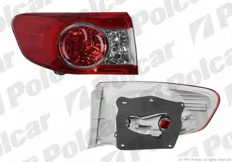 81C287E Фонарь задний POLCAR підбір по vin на Brocar