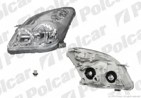 818509E Фара основна POLCAR підбір по vin на Brocar