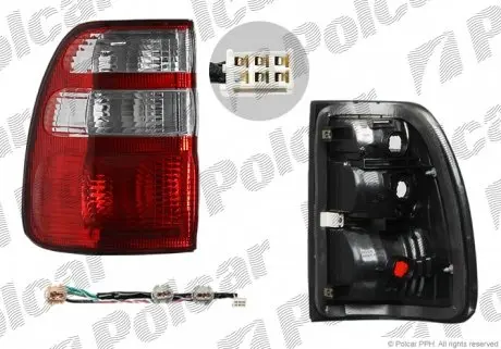 8179882 Ліхтар задній POLCAR підбір по vin на Brocar