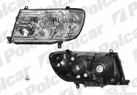 8179102E Фара основна POLCAR підбір по vin на Brocar