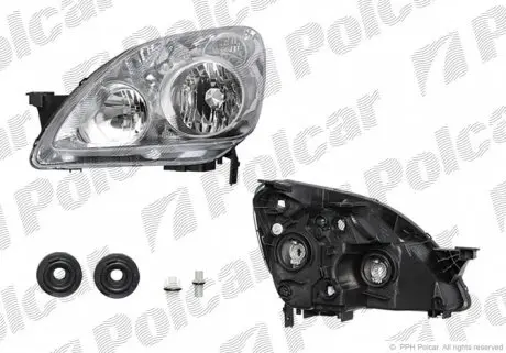3877100E Фара основная POLCAR подбор по vin на Brocar