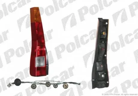 387688 Ліхтар задній POLCAR підбір по vin на Brocar