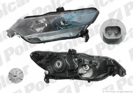 385810E Фара основна POLCAR підбір по vin на Brocar