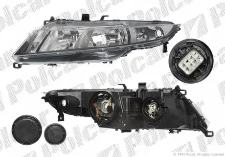 3829100E Фара основная POLCAR подбор по vin на Brocar