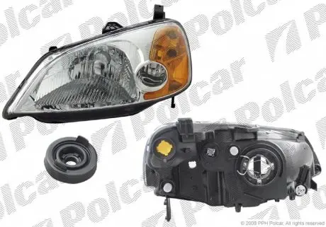 3826091E Фара основная POLCAR подбор по vin на Brocar
