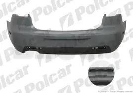 454196 Бампер задний POLCAR подбор по vin на Brocar