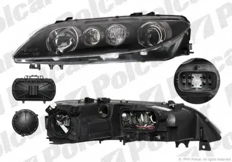 4519106E Фара основна POLCAR підбір по vin на Brocar