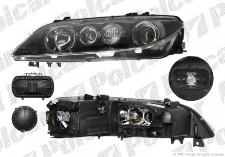 4519095E Фара основна POLCAR підбір по vin на Brocar