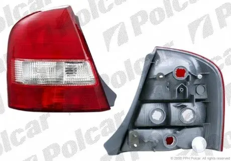 450987E Фонарь задний POLCAR подбор по vin на Brocar