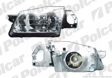 450909E Фара основная POLCAR подбор по vin на Brocar
