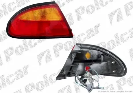 4507871E Фонарь задний POLCAR подбор по vin на Brocar