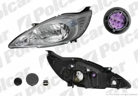 323309U Фара основна POLCAR підбір по vin на Brocar