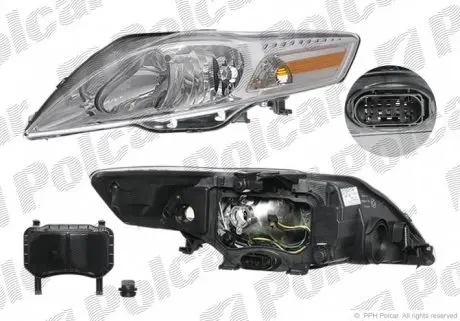 321909T Фара основна POLCAR підбір по vin на Brocar