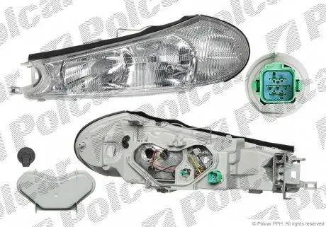 3217097E Фара основна POLCAR підбір по vin на Brocar