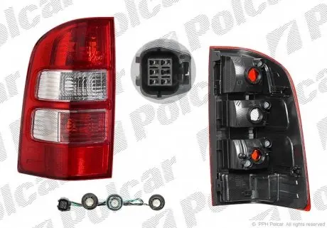 326387E Ліхтар задній POLCAR підбір по vin на Brocar