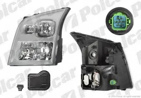 3248092E Фара основна POLCAR підбір по vin на Brocar