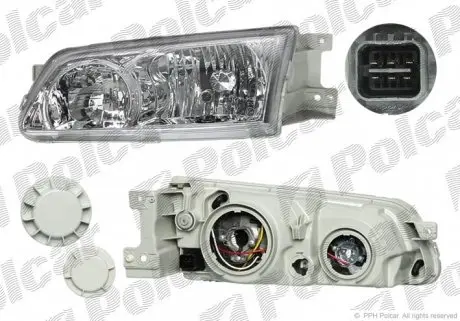 4062091E Фара основна POLCAR підбір по vin на Brocar