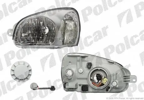 405009E Фара основная POLCAR подбор по vin на Brocar