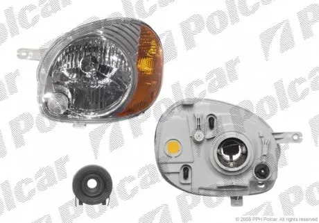 4041101E Фара основная POLCAR підбір по vin на Brocar