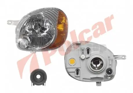 4041091E Фара основная POLCAR подбор по vin на Brocar