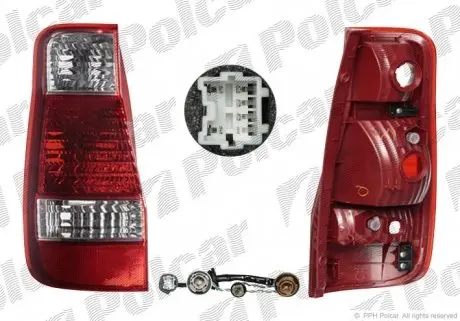 403688E Ліхтар задній POLCAR підбір по vin на Brocar