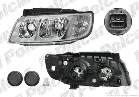 4036091E Фара основна POLCAR підбір по vin на Brocar