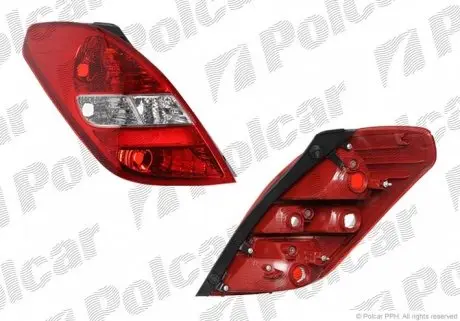 401788E Фонарь задний POLCAR подбор по vin на Brocar