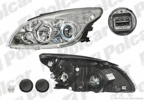401510E Фара основна POLCAR підбір по vin на Brocar