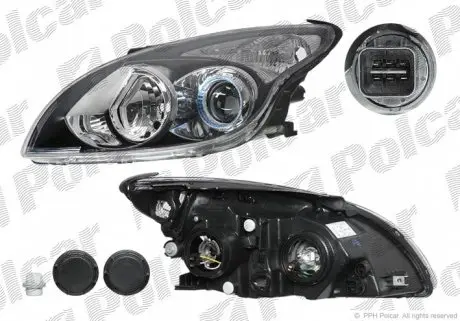 4015095E Фара основна POLCAR підбір по vin на Brocar