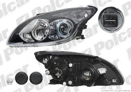 4015093E Фара основна POLCAR підбір по vin на Brocar