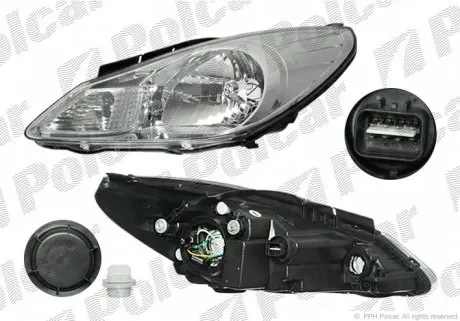 400309E Фара основная POLCAR подбор по vin на Brocar
