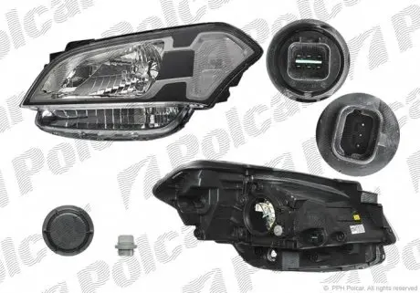 4165100E Фара основна POLCAR підбір по vin на Brocar
