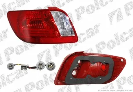 4117871 Ліхтар задній POLCAR підбір по vin на Brocar