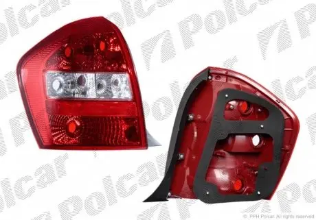 4113881E Ліхтар задній POLCAR підбір по vin на Brocar
