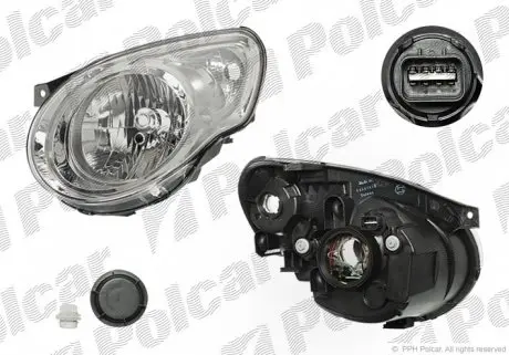 4107101E Фара основна POLCAR підбір по vin на Brocar