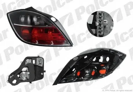 551088T Ліхтар задній POLCAR підбір по vin на Brocar
