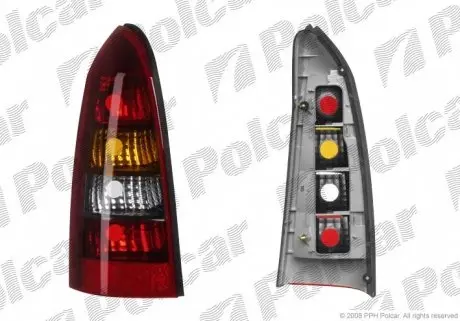 550888BE Фонарь задний POLCAR подбор по vin на Brocar