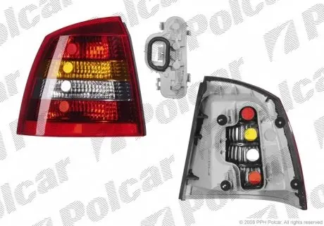 5508874S Фонарь задний POLCAR подбор по vin на Brocar