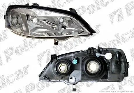 550810H Фара основная POLCAR подбор по vin на Brocar